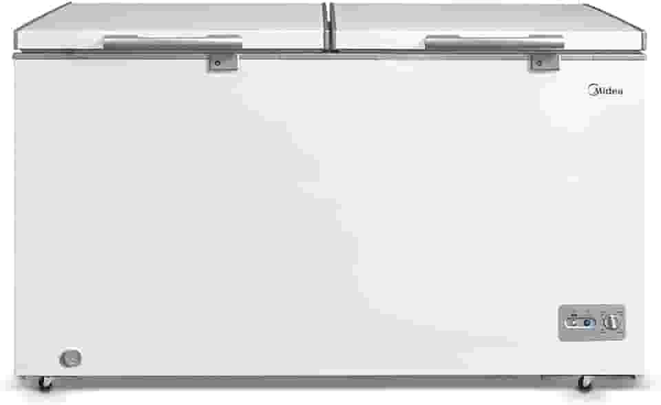 Freezer Horizontal 2 portas 362L 3 em 1 Branco Midea MDRC522FZD011-127v