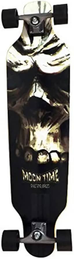 Skate Longboard OWL Sports Moon Time Caveira Speed