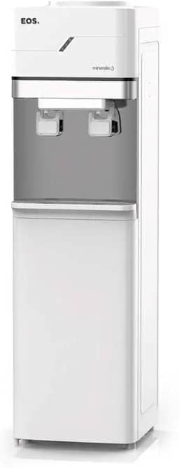Bebedouro de Coluna para Garrafão EOS Mineralle Compressor Branco EBC01BC 110V