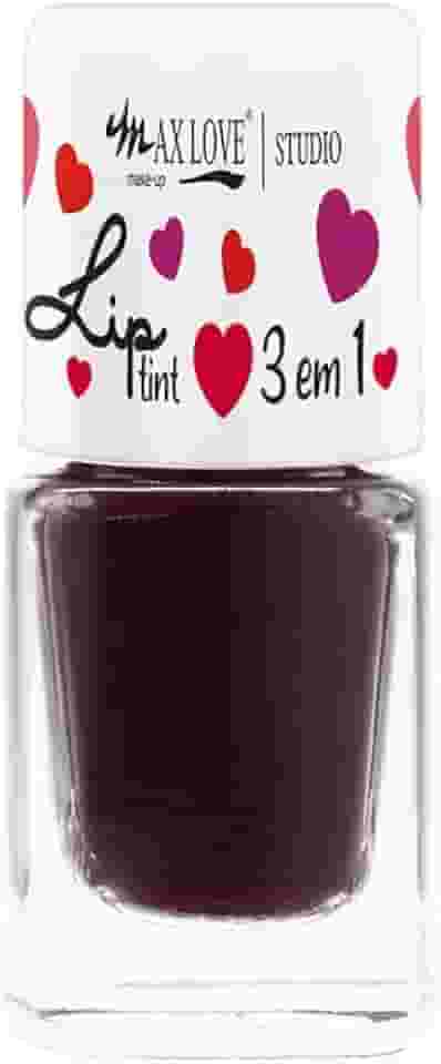 e-fcs cosméticos Lip Tint Batom Líquido Max Love 3 Em 1 Hidratante E Proteção Dos Lábios- Batom Blush Sombra - Cor 502