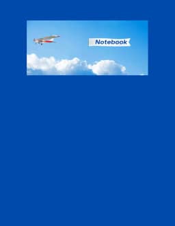 SKY BANNER NOTEBOOK: BACK TO SCHOOL NOTEBOOK COLLEGE RULED I (8.5 x 11) I 120 PAGES (BLANK)