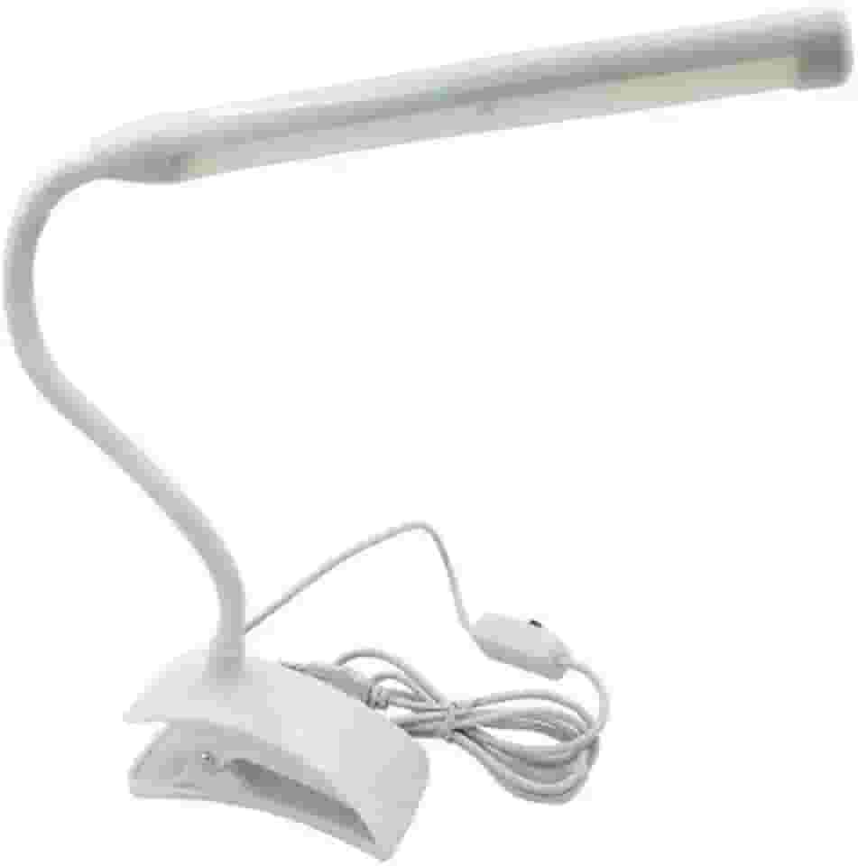 AS SEEN ON TV Luminária Flexível Tubo 13 LEDs com Clipe Prendedor