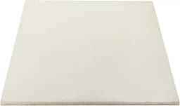 Pedra Refratária Quadrada 40x40cm para Pizza 12mm Reforçada para Forno e Churrasqueira