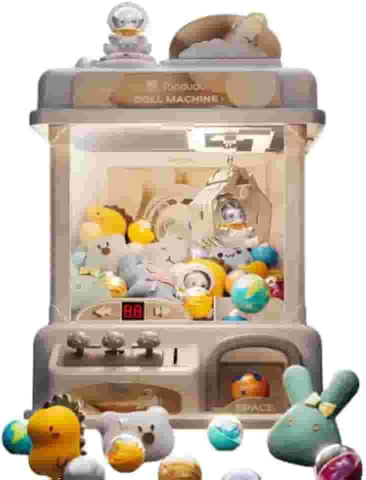 Máquina de pegar Ursinhos (2 Bonecos e 40 Brinquedos)