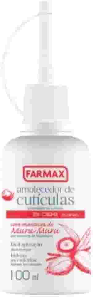 Farmax - Amolecedor De Cuticulas Cremoso Farmax 100Ml Com Manteiga De Karite