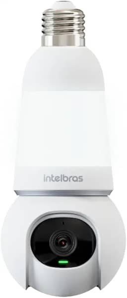 Câmera Inteligente iM6 com Conector E27 e Sensor Autotracking Intelbras