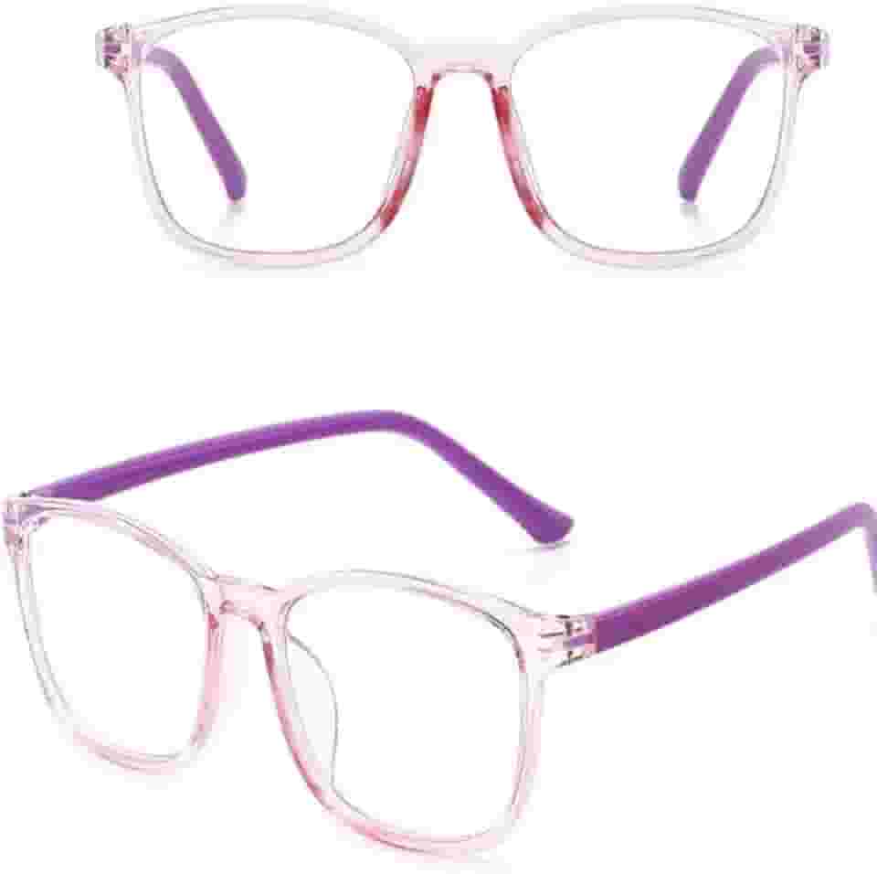 Armação De Óculos Infantil Luxo Anti-blue Ópticos Uv400