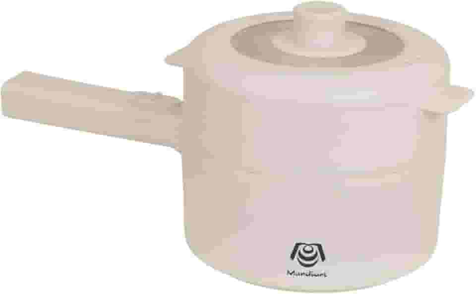 Panela Elétrica Multicooker 2 Litros Antiaderente Revestimento Cerâmico Cozinha Completa Premium (Branco - 127v)