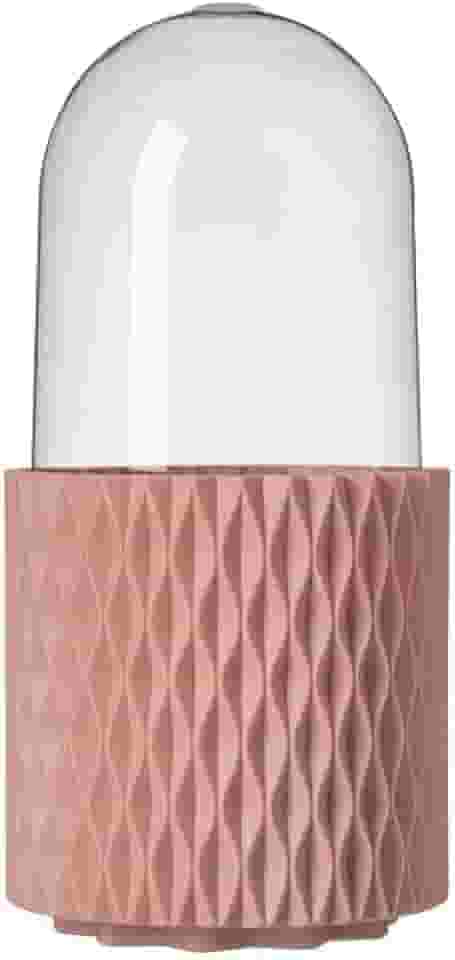 Porta Pincéis Organizador de Maquiagem Giratório 360° com Tampa à Prova de Poeira, Porta Pincéis e Cosméticos Novo (Rosa)