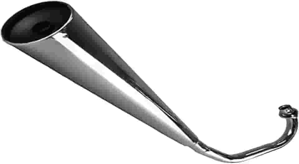 Escapamento Protork GP (Ronco Tipo Moto Ml) Honda Titan 99 (C/ 1 Abafador) Cromado