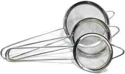 JOGO DE PENEIRAS DE INOX Ø 8-10-12CM - CM48