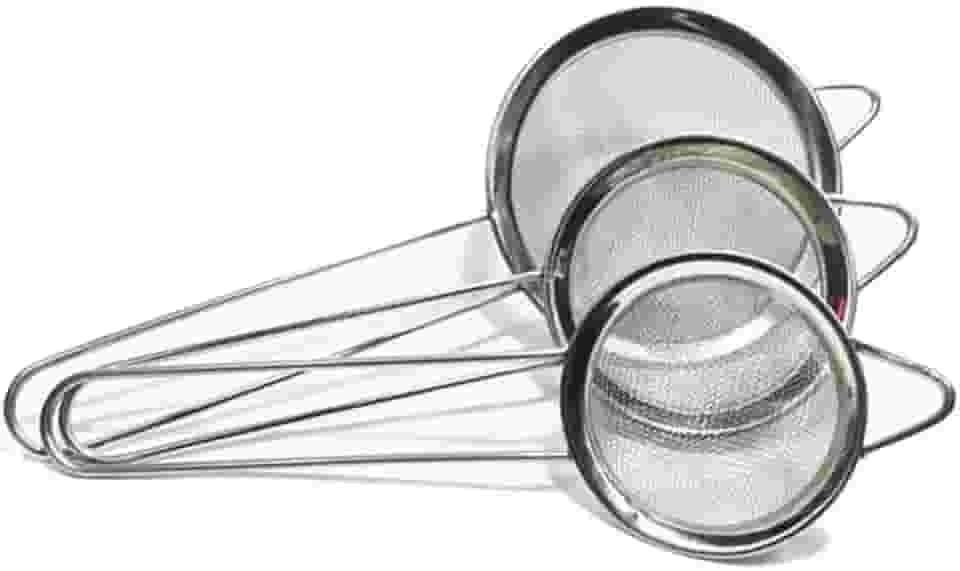 JOGO DE PENEIRAS DE INOX Ø 8-10-12CM - CM48