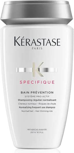Kérastase Shampoo Specifique Bain Prevention, Para Cabelos com Queda, Couro Cabeludo Sensível, 250ml