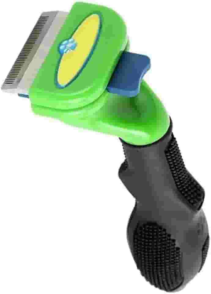 Pente Escova Rasquedeira Removedora de Pelos Pets Cães e Gatos