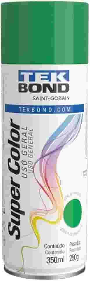 Tinta Spray Verde Aerossol TekBond Uso Geral 350ml/250g