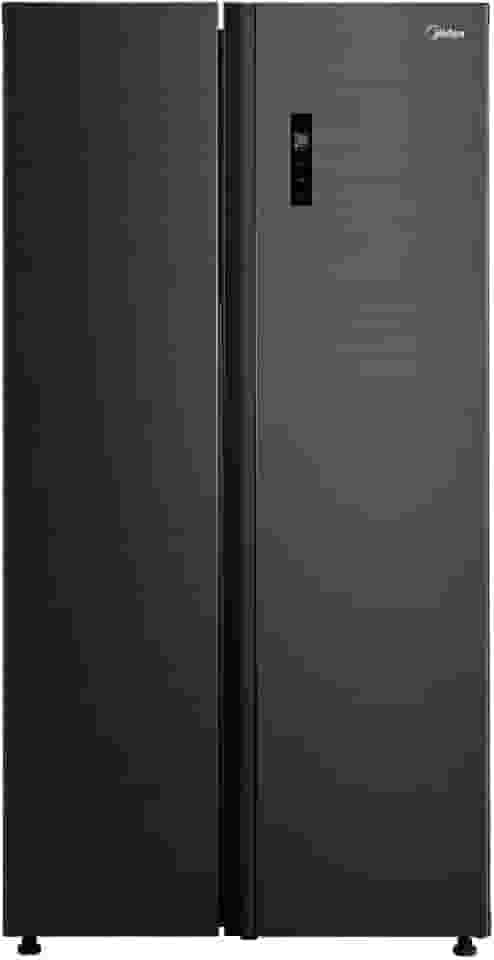 Geladeira Side by Side 511L Inverter Cor Preto Conectada Midea MD-RS710FGD281-127v