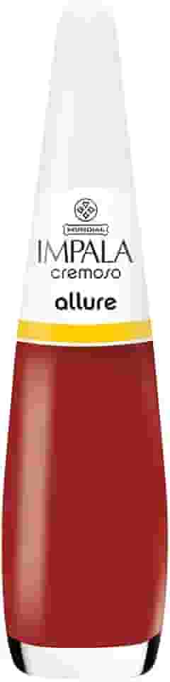Esmalte Allure, Impala Cosmeticos, Vermelho