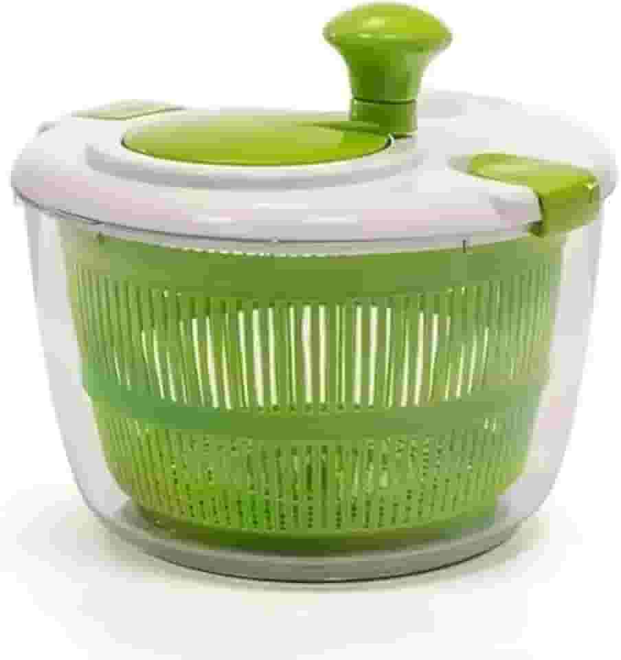 Seca Saladas Centrífuga Secador De Folhas Verduras Grande 5 L