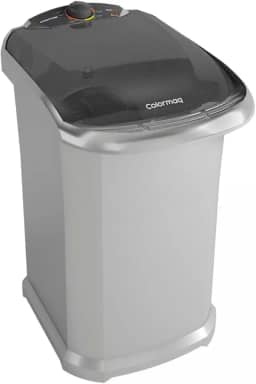 Colormaq Maquina de Lavar Roupa Semi Automatica Tanquinho 6kg LCT6 Prata 220v