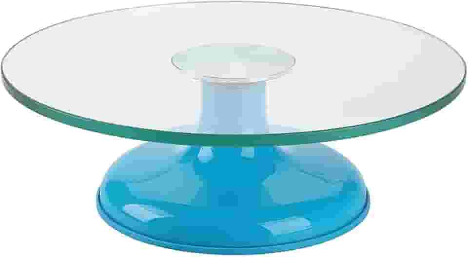 Bailarina Profissional de Vidro Temperado para Decoração de Bolos - SilverChef (Azul)