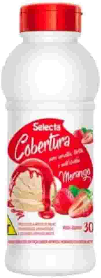 Cobertura para Sorvete Morango 300g - Selecta