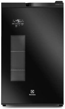 Electrolux Cervejeira Home Bar Electrolux Frost Free 100L Porta de Vidro Preta (EB100) 220V