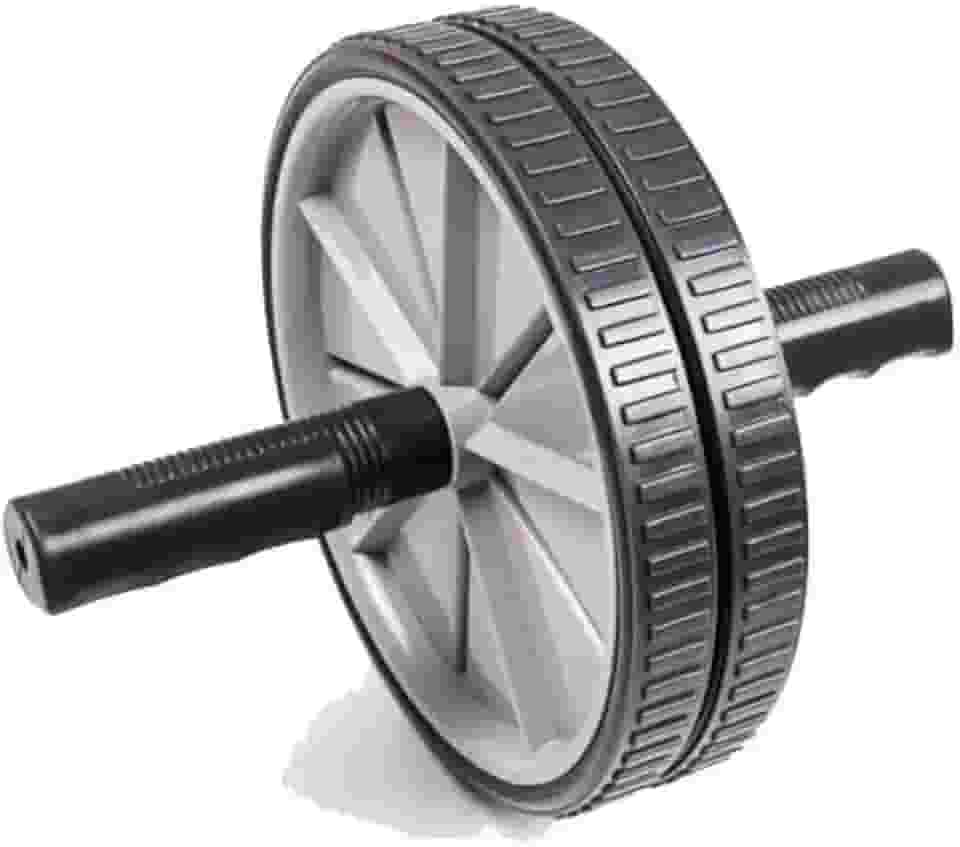 Roda Dupla de Exercícios Abdominais Academia Treino Funcional Aparelho Fitness Malhar Em Casa Abdominal E Lombar Treinamento de Força no Abdomem, Exercício, Crosstraning WCT Fitness