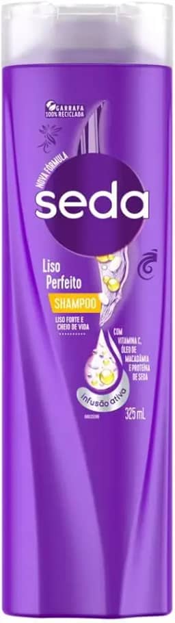 Seda Xampu Linha Liso Perfeito 325 ml Perfect Straight Collection – Xampu 11 FL Oz