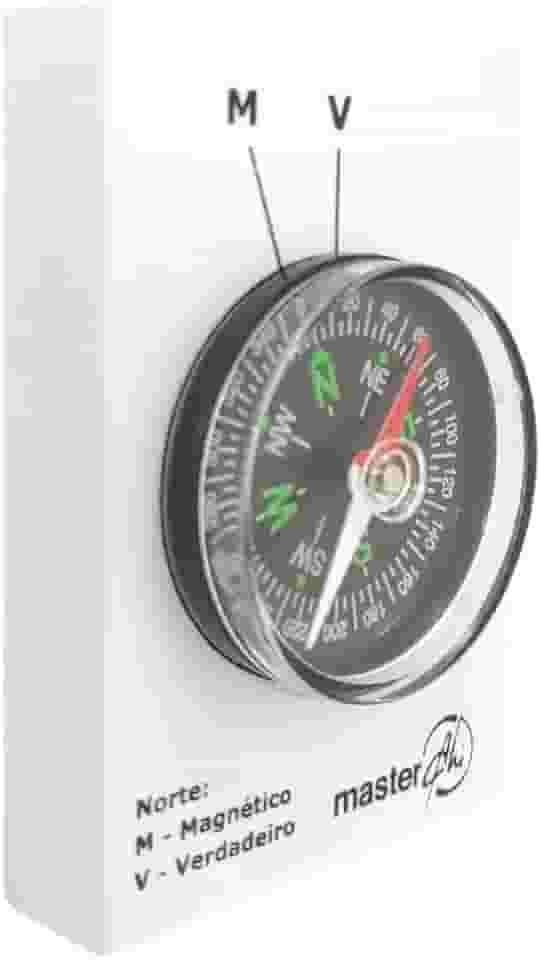 Bússola Com Indicação Do Norte Verdadeiro E Magnético Master Chi