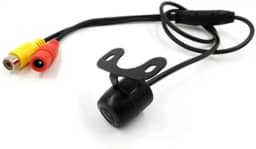 Câmera de Ré Automotiva, Visão Noturna LED Infravermelho, Instalação em Borboleta, Colorida para Carro, Caminhão e Van