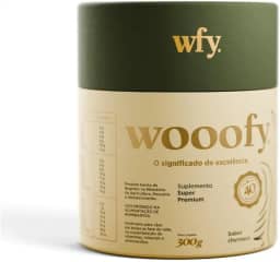 Wooofy Suplemento Premium para Cães | 300g | Mais de 45 Nutrientes, Saúde Digestiva, Imunidade, Pele e Pelos Saudáveis, Vitaminas A, complexo B, C, D e E, Cálcio, Ferro, Zinco