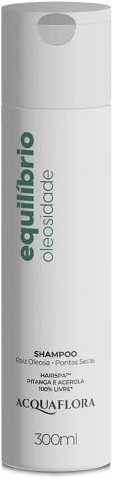 Shampoo 300mL Equilíbrio Oleosidade - Raiz Oleosa, Pontas Secas | Acquaflora