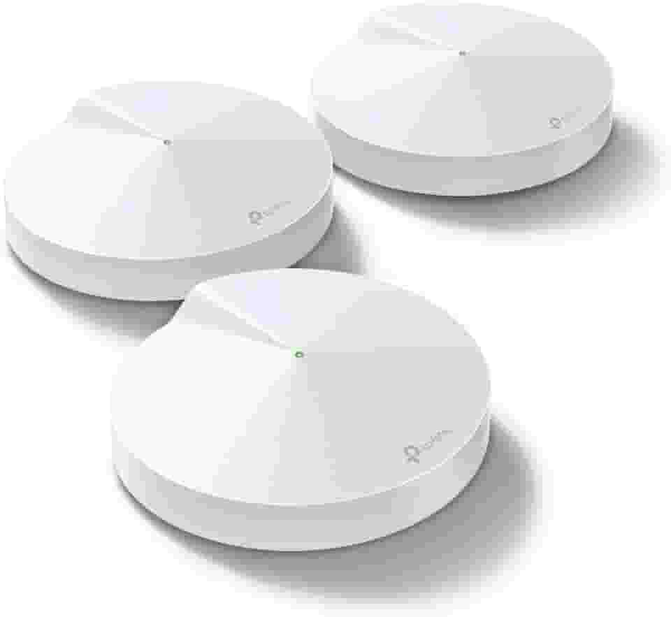 Kit Roteador TP-Link Wi-Fi Mesh AC1300 Gigabit 5GHz Deco M5, 3-pack