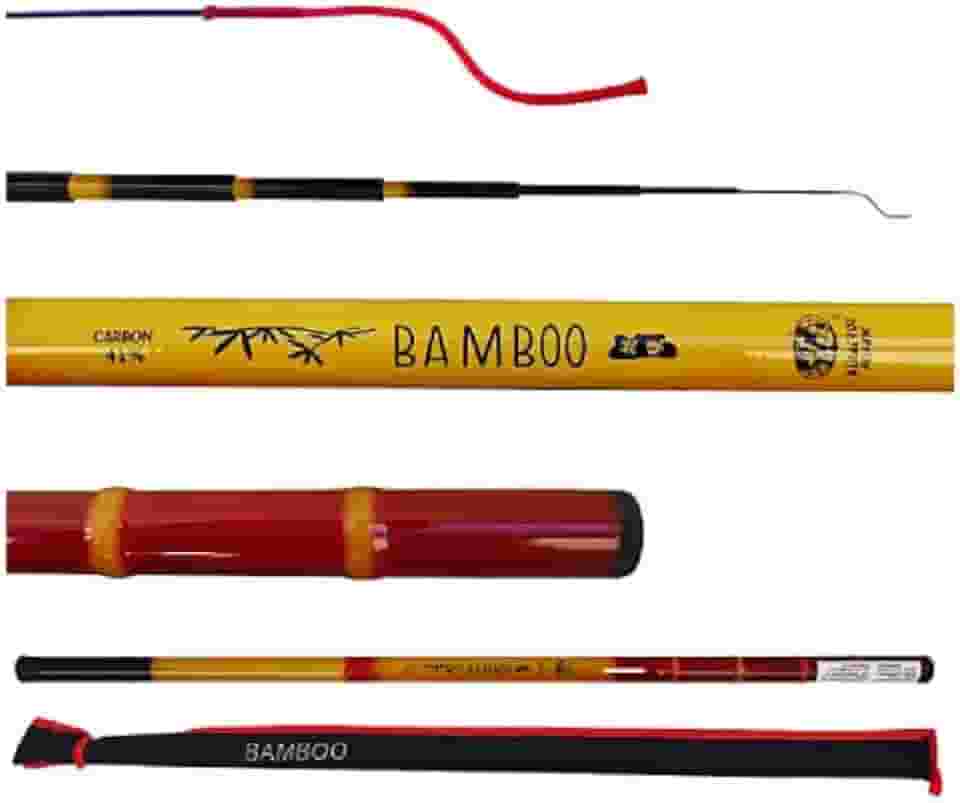 Vara Telescópica Albatroz Fishing Bamboo 41% Carbono - 4,00 Metros