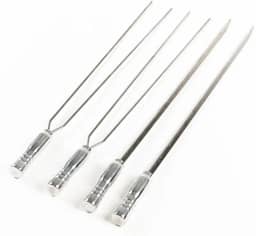 JOGO DE ESPETOS DE INOX 2 ESPADAS E 2 DUPLOS (59 cm de Lâmina)