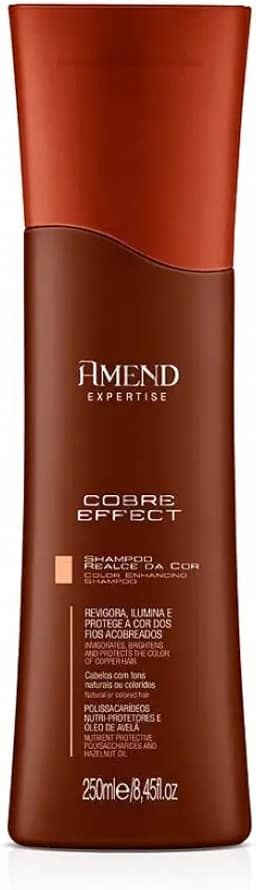 Shampoo Amend Expertise Realce da Cor Cobre Effect 250ml