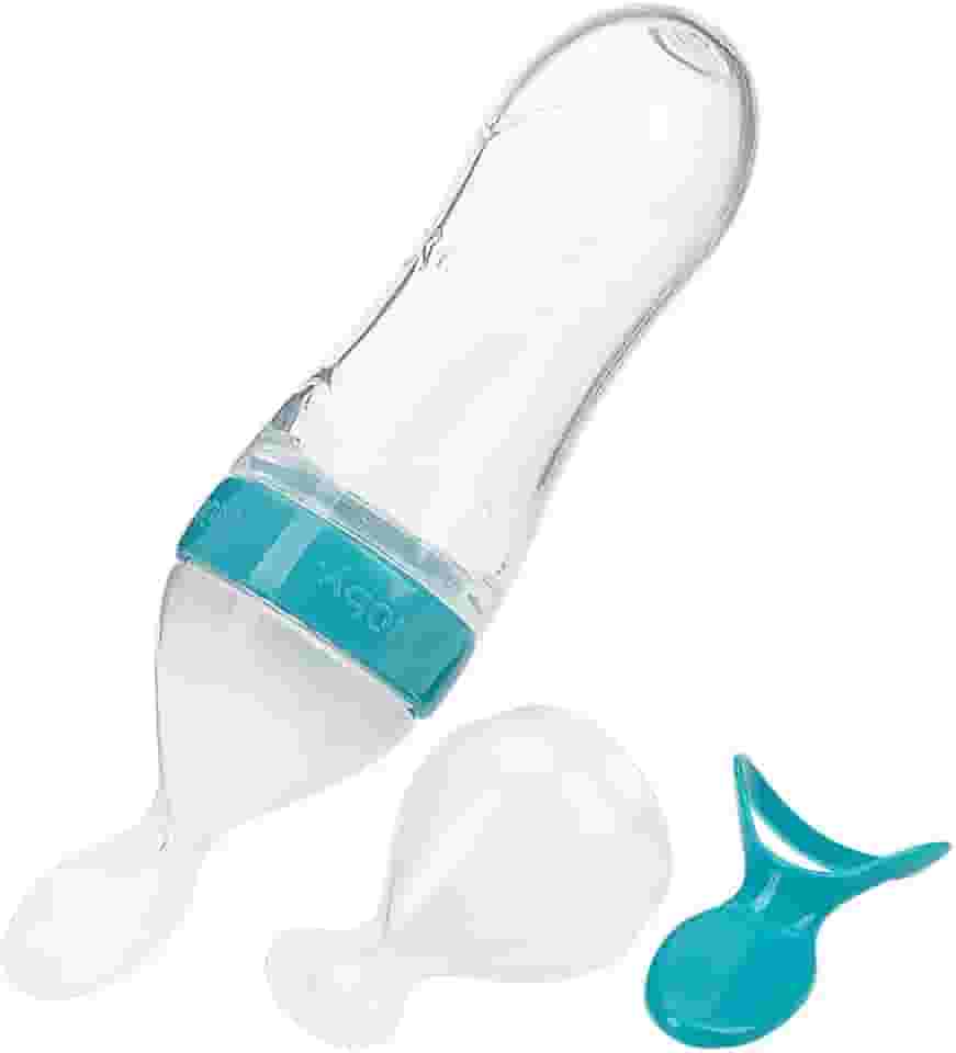 Nuby Colher Dosadora Para Papinha Azul Turquesa