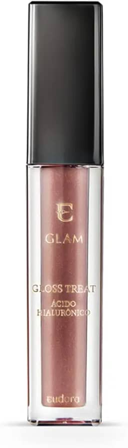 Eudora Gloss Glam Treat Ácido Hialurônico Rosé Natural 5,4ml