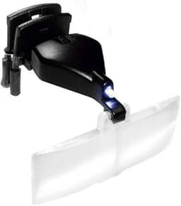 Lupa De Pala Cabeça Vision Eye Estek Estética 3 Aumentos