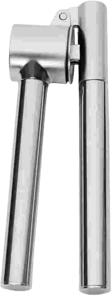 Mimo Style, Espremedo de Alho Multiuso Para Cozinha, Inox, 15,5cm - Prata