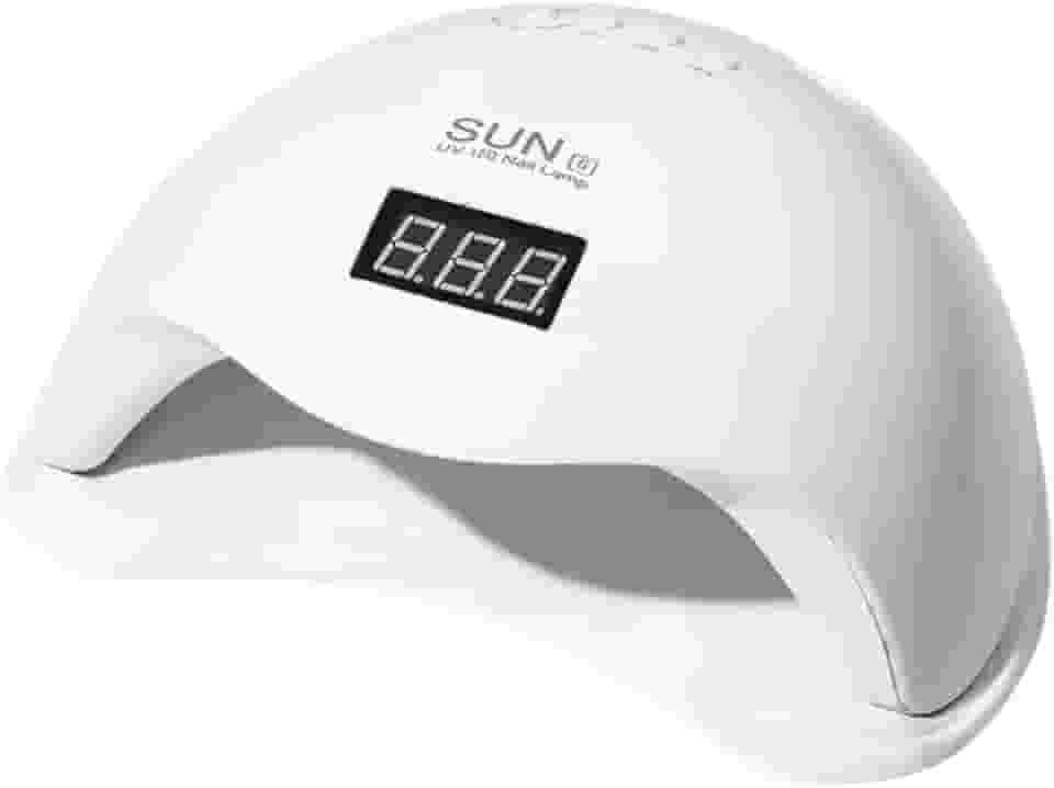 Cabine 48w Sun 5 UV LED Branca para Unhas de Gel Bivolts