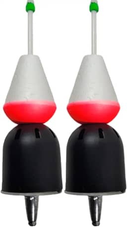 Kit Boia Cevadeira Invertida Para Pesqueiro Capacidade De Ceva 35g 2un