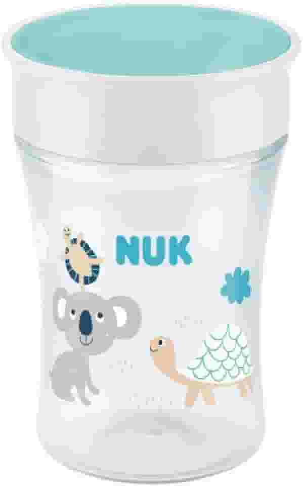 NUK Magic Copo Antivazamento 360° Boy, 230 ml, Azul
