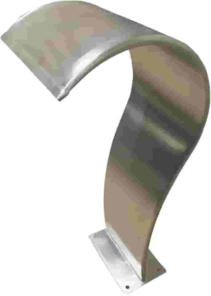 Cascata Para Piscina Naja Inox 60 cm Base Reta Engate Soft