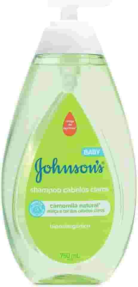 Johnson's Baby Shampoo Para Bebê Para Cabelos Claros, 750ml