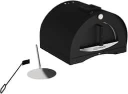 Metávila Capadócia V640IN Forno de Pizza a Lenha – Médio, Alta Eficiência, Uso Interno, Grafite