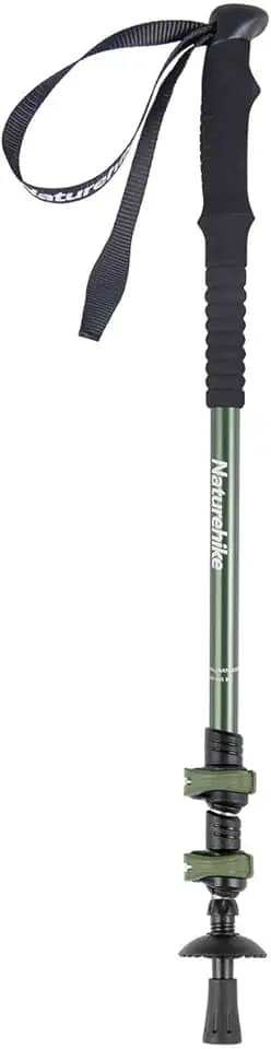 Bastão de Caminhada Trail Lite Naturehike Ajustável Leve Trekking 280g