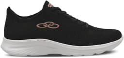 Tênis Esportivo Feminino Ultraleve 130G Preto Rose Copper Olympikus 749