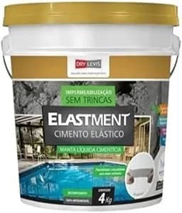 Manta Líquida Elastment Cimento Elástico 4kg Drylevis