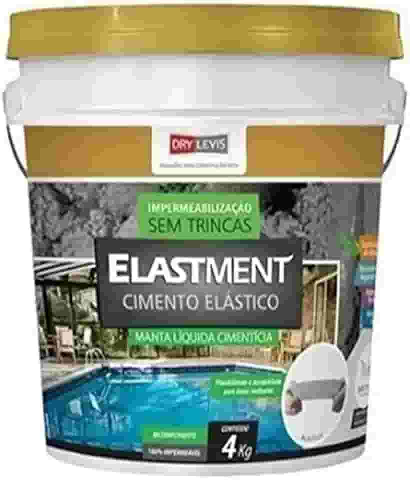 Manta Líquida Elastment Cimento Elástico 4kg Drylevis